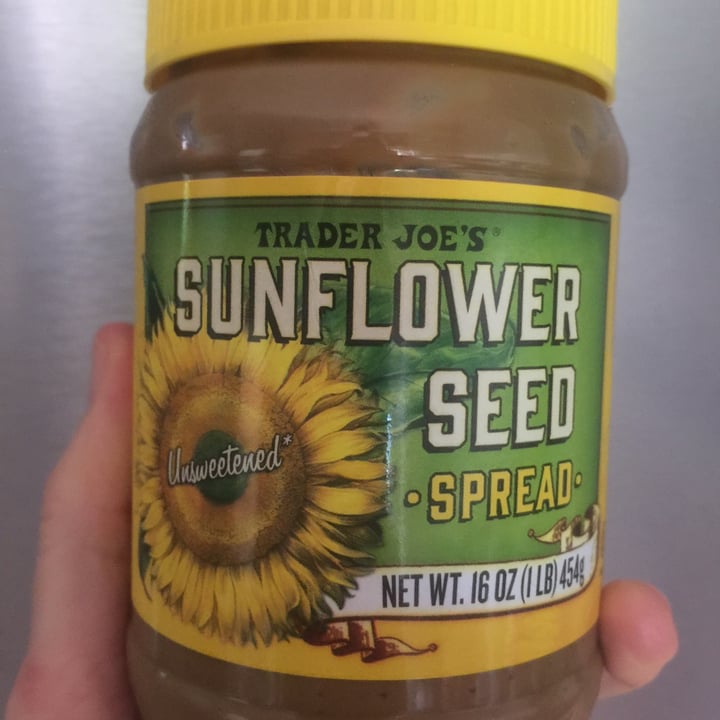 photo of Trader Joe's Sunflower Seed Butter Unsweetened shared by @jmgrapefruit on  30 May 2022 - review