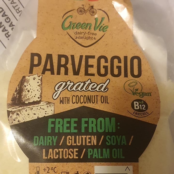 photo of GreenVie Foods Parmesan grated shared by @anapejime on  27 Sep 2021 - review