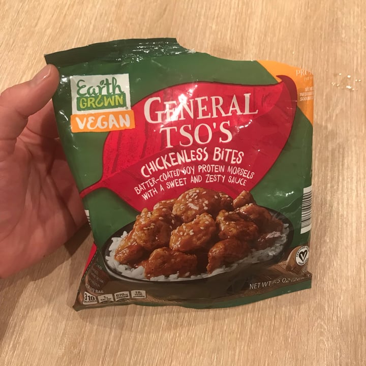 photo of Earth Grown General Tso’s Chickenless Bites shared by @billysnow on  17 Oct 2022 - review
