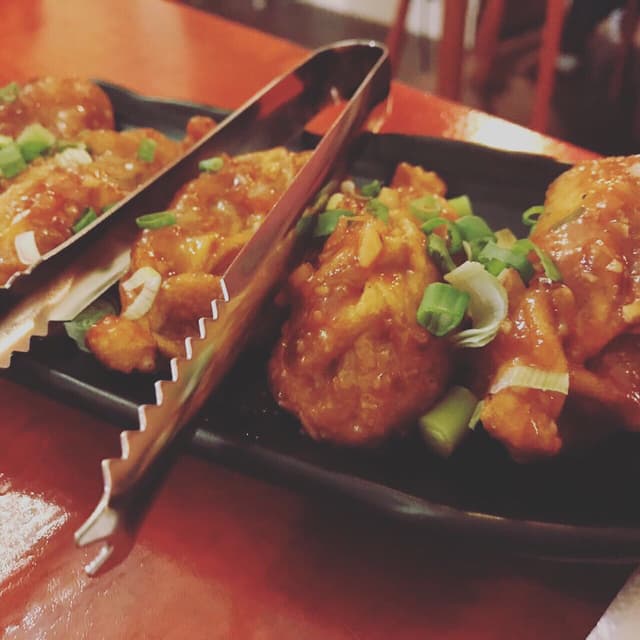 Foto del piatto “Pan fried sweet garlic paste”