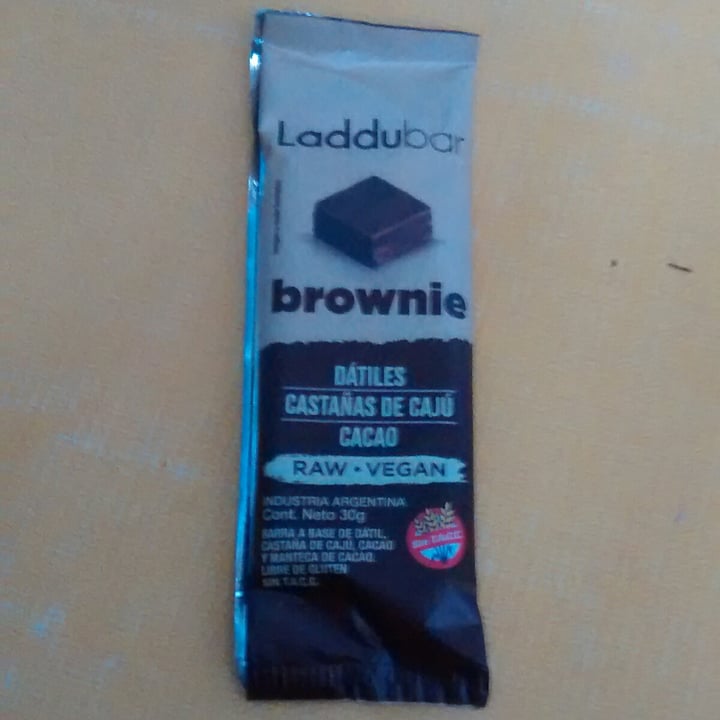 photo of Laddubar Barra sabor Brownie shared by @nachdemsturm on  26 Feb 2021 - review