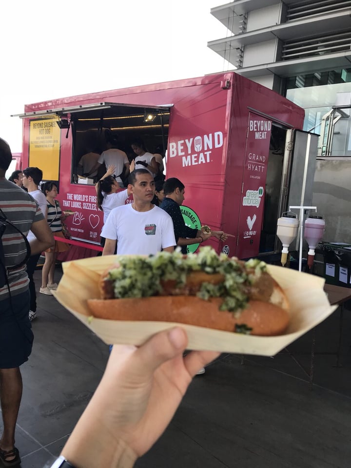 photo of Grand Hyatt Singapore Beyond meat brats shared by @rpbj11 on  20 Jan 2019 - review