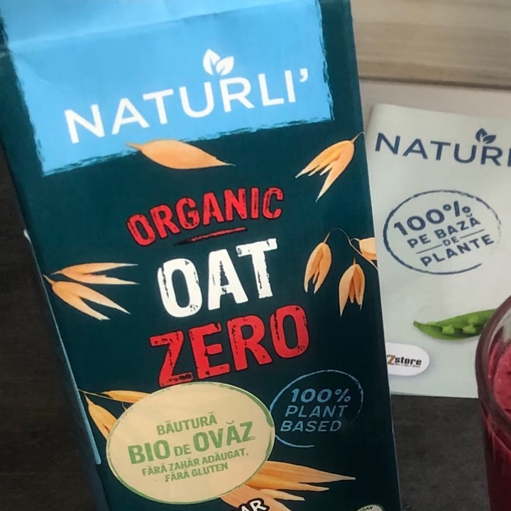 photo of Naturli' Organic Oat Zero Vanilla Milk shared by @ancasimon on  30 Jun 2021 - review