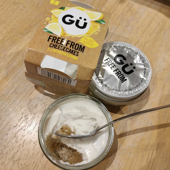 review photo of Gü Free From Spanish Lemon Cheesecakes shared by @cecimc on 01 Nov 2022 - review