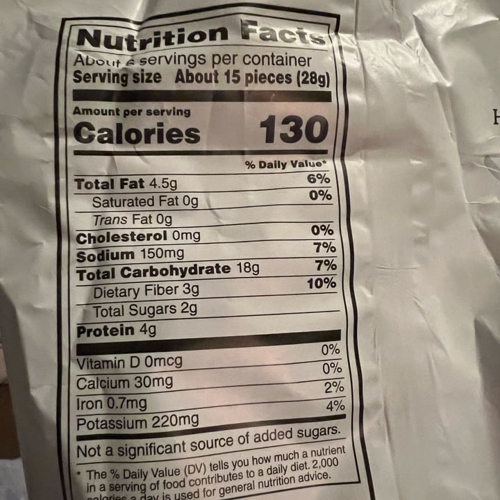 photo of Off The Eaten Path Chickpea Veggie Crisps shared by @allycat38 on  20 Dec 2022 - review