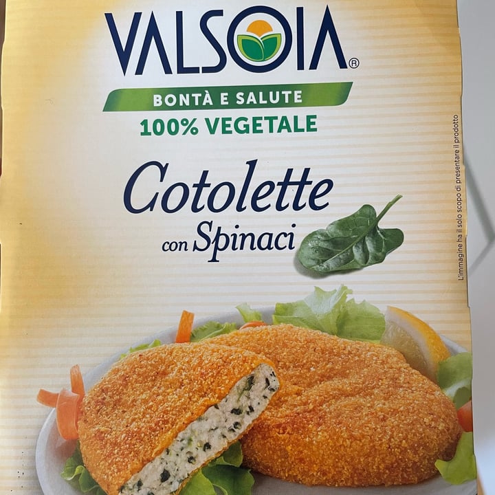 photo of Valsoia Cotolette con spinaci shared by @lauras17 on  14 Mar 2022 - review