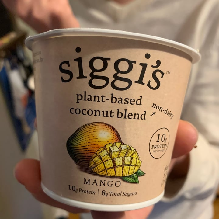 review photo of siggi’s Plant Based Coconut Blend Yogurt Mango shared by @carroll2 on 31 Dec 2020 - review