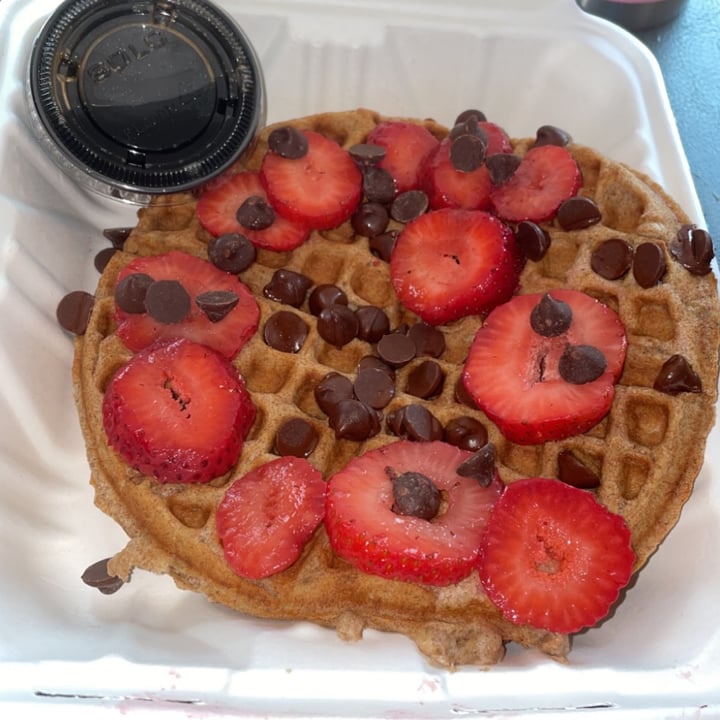 photo of CLTRE. | Vegan Joint Chocolate and strawberry waffle shared by @bmusik on  21 Aug 2021 - review