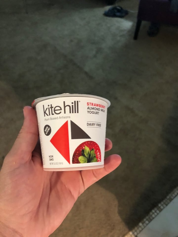 photo of Kite Hill Strawberry Almond Milk Yogurt - Original shared by @eackerman80 on  07 Jan 2020 - review