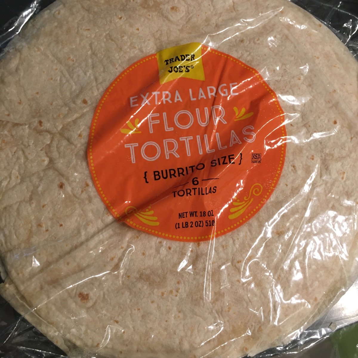 Trader Joe's Extra Large Flour Tortillas Reviews abillion
