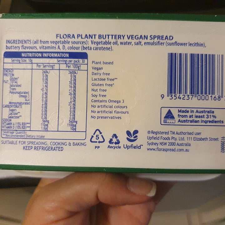 review photo of Flora Flora Buttery shared by @vanessap on 23 Sep 2020 - review