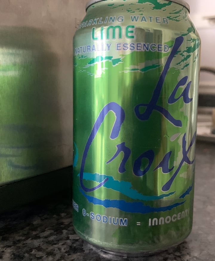photo of La Croix Lime shared by @allhess on  22 Mar 2020 - review
