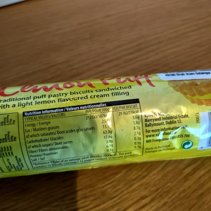 photo of Bolands Lemon Puff shared by @stevenneoh on  18 May 2022 - review