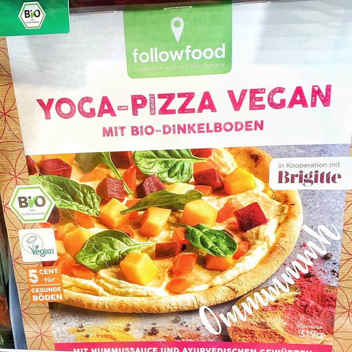 photo of Followfood Yoga-Pizza Bio Vegan shared by @shakitz on  02 Dec 2020 - review