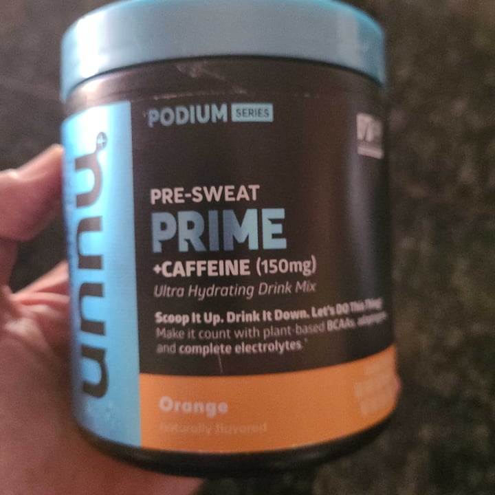 photo of Nuun Pre-sweat Prime + caffeine shared by @garfoot63 on  30 Jun 2021 - review