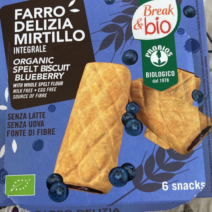 review photo of La Via Del Grano Farro Delizia Mirtillo Integrale shared by @apprendistaveg on 16 Apr 2022 - review