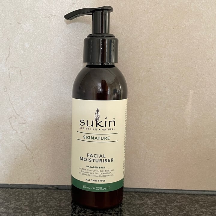 photo of Sukin Facial Moisturizer shared by @thehumblechickpea on  13 Jul 2021 - review
