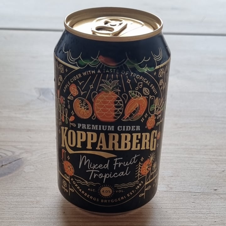 photo of Kopparberg Mixed fruit tropical cider shared by @amanada on  26 Jul 2022 - review
