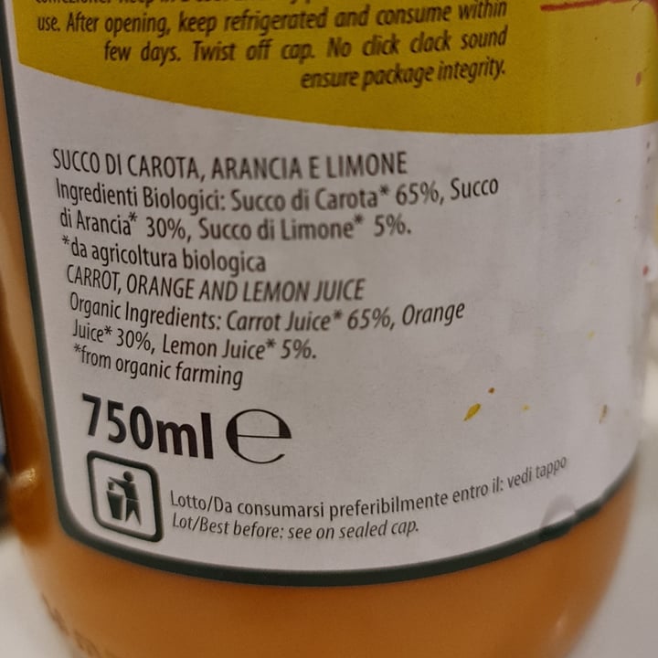 photo of Aureli Organic Orange, Carrot & Lemon Juice shared by @parismelody on  10 Sep 2021 - review