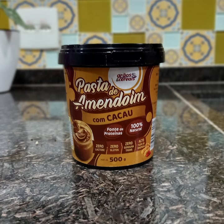 photo of Grãos e cereais Pasta de amendoim shared by @marina0606 on  04 Feb 2022 - review