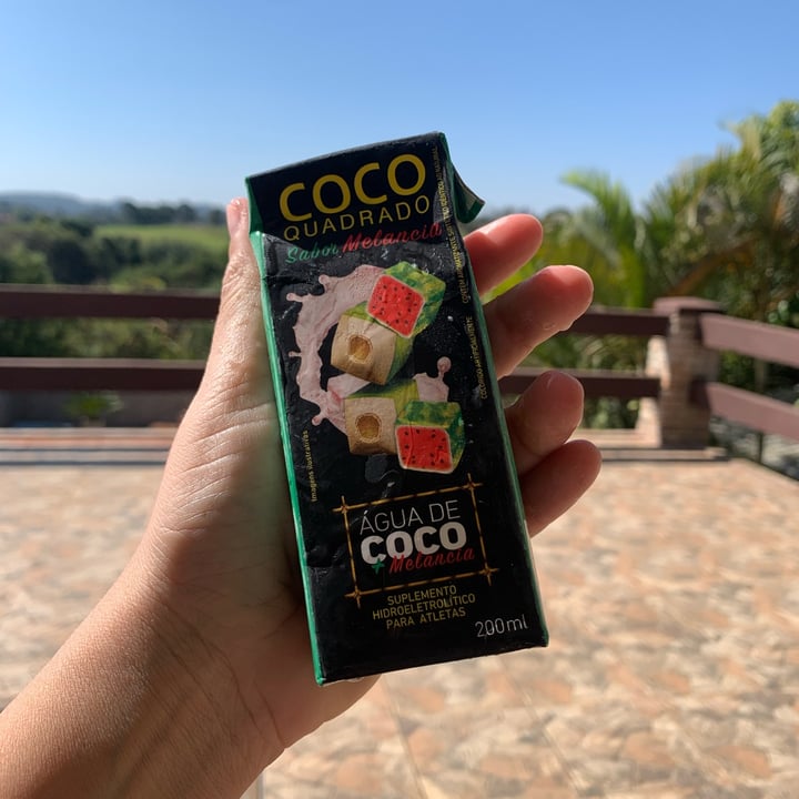 photo of coco quebrado Agua de Coco + Melancia shared by @momique on  10 Jul 2022 - review