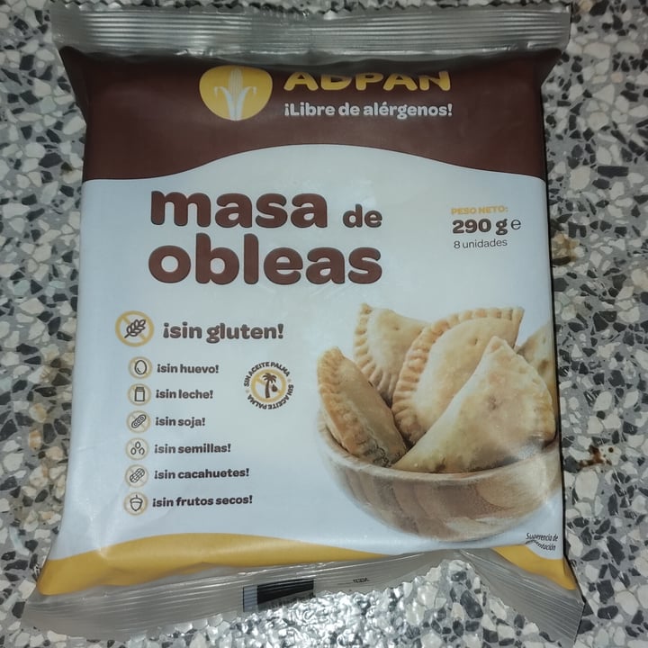 photo of Adpan Masa De Obleas shared by @maryveganaperdy on  23 Oct 2020 - review