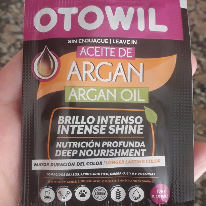 photo of Otowil Aceite de Argan shared by @rochyalmendra on  05 Oct 2021 - review
