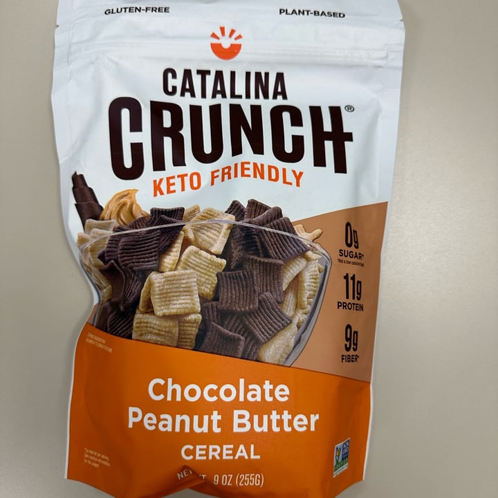 photo of Catalina Crunch Chocolate Peanut Butter Cereal shared by @berryveganplanet on  12 Oct 2022 - review