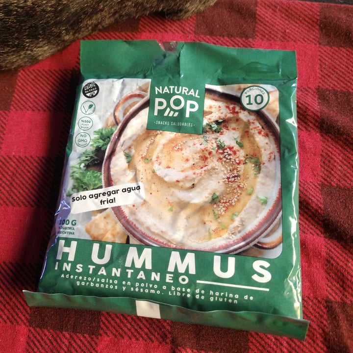 review photo of Natural Pop Hummus Instantáneo shared by @mateovegano on 15 Apr 2021 - review