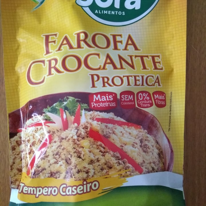 review photo of Sora Farofa crocante shared by @mariaaparecida on 08 May 2022 - review