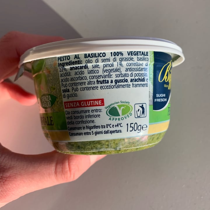 review photo of Biffi Pesto 100% Vegetale Senza Formaggio shared by @denf on 09 Dec 2021 - review