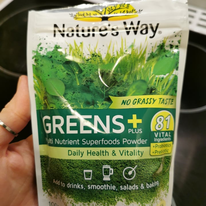 photo of Nature's Way Greens+ shared by @saretta84 on  23 Aug 2021 - review