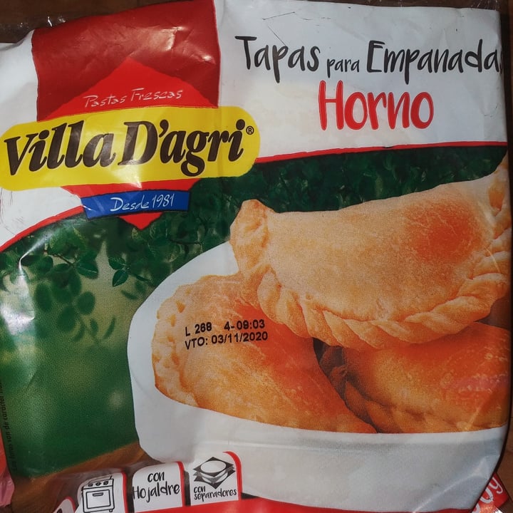 review photo of Villa D'Agri Tapas para Empanadas shared by @abrumiranda on 06 Nov 2020 - review