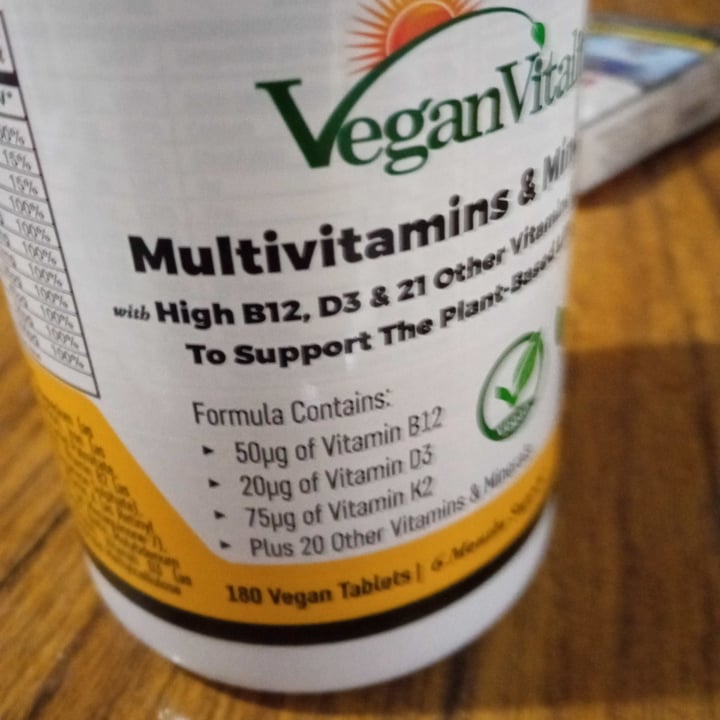 review photo of Vegan Vitality Multivitamins & Minerals shared by @yolix on 10 Dec 2022 - review