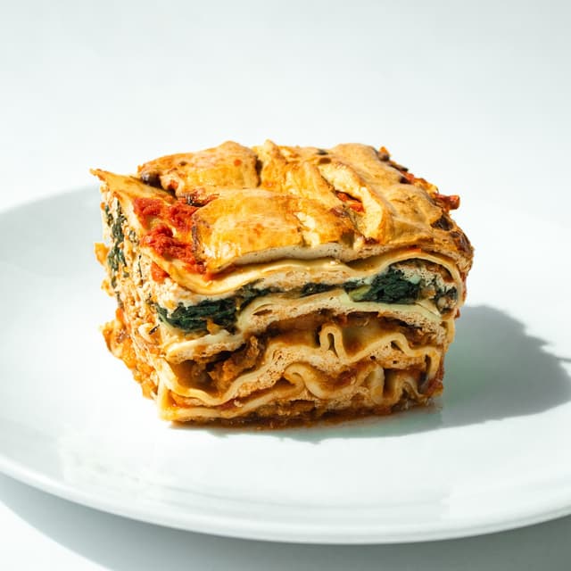 Foto do prato “Lasagna With Tofu Ricotta”