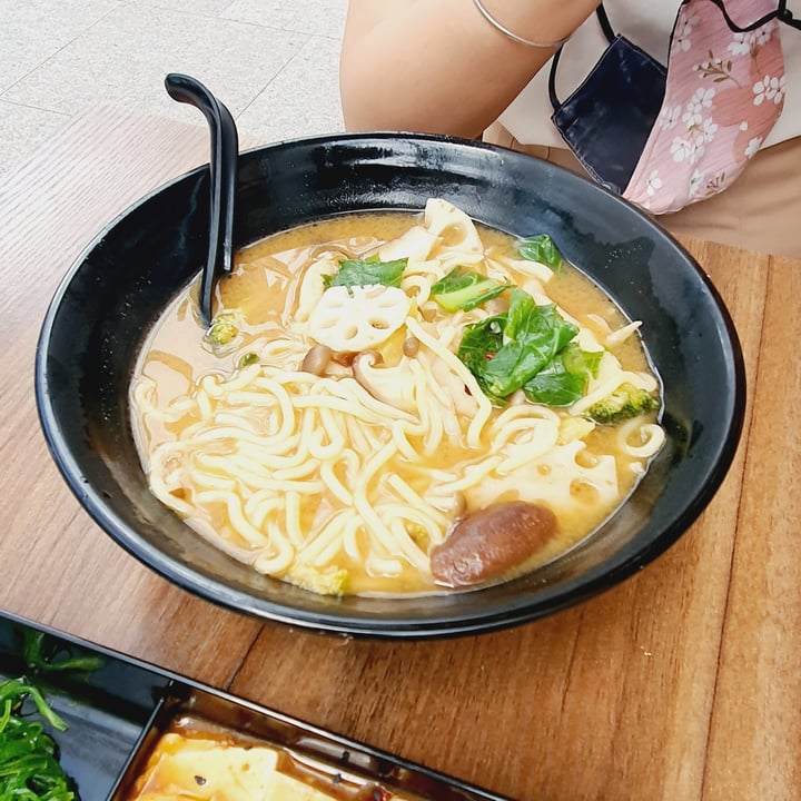 photo of Vegan Bowl Mala Udon Soup shared by @veggiexplorer on  26 Dec 2020 - review
