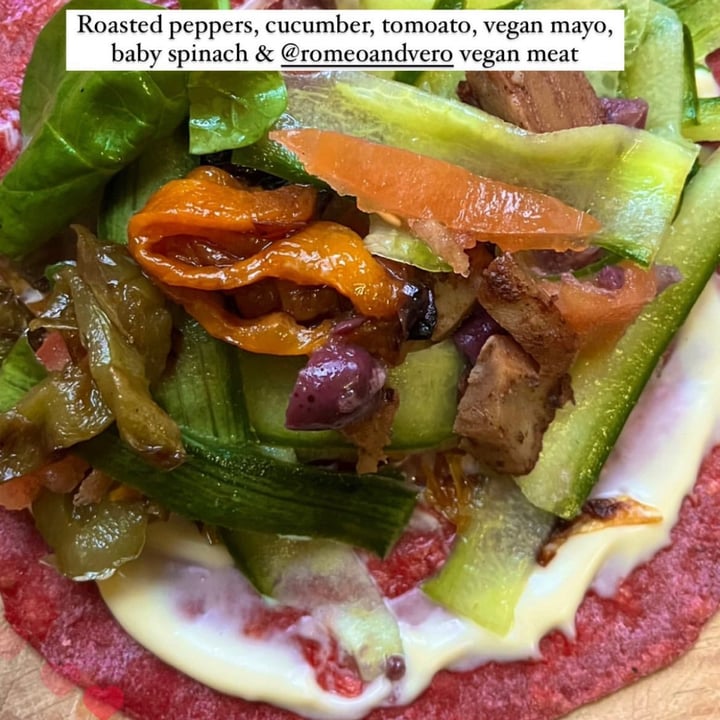review photo of Romeo & Vero Vegan Butcherie Beef kebabs shared by @greengabby on 29 Aug 2022 - review