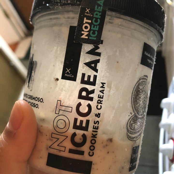 photo of NotCo Not Icecream Cookies & Cream shared by @ignii on  02 Sep 2020 - review