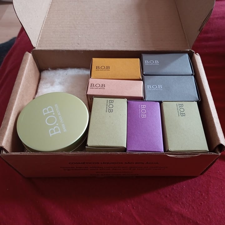 review photo of B.O.B Shampoo e condicionador em barra shared by @geraldinhogovegan on 03 Feb 2022 - review