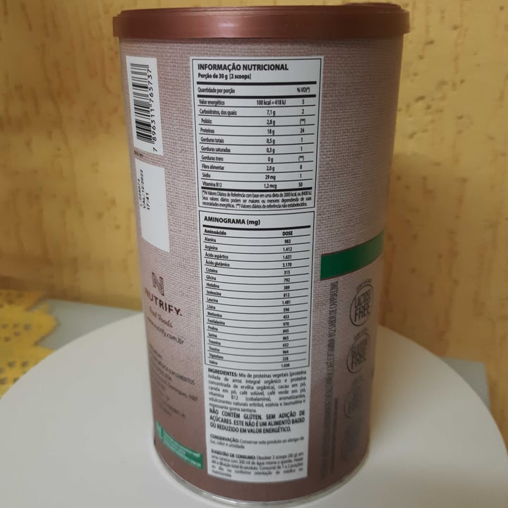 review photo of Nutrify. - Health VeganPro Cacau shared by @flavinhacardoso on 03 Jun 2022 - review