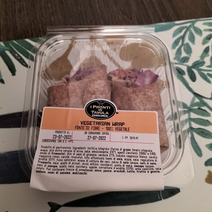 photo of  Esselunga Vegetarian wraps shared by @gai9 on  24 Nov 2022 - review