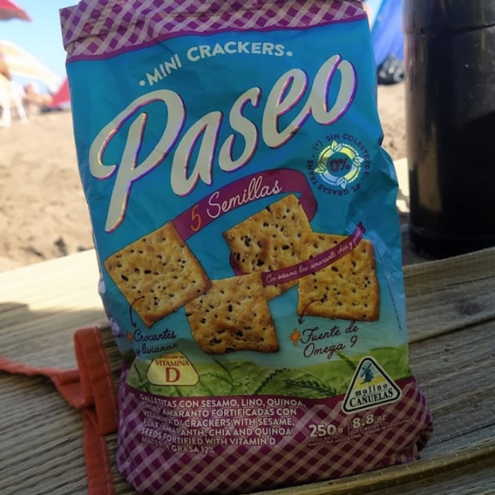 photo of Paseo Mini Crackers 5 Semillas shared by @carinci on  25 Feb 2022 - review