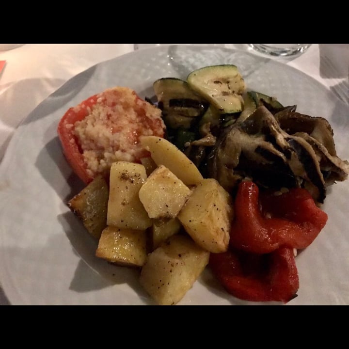 photo of Cala Felice Beach Club Patate e Verdure al forno shared by @sirene on  25 Aug 2020 - review