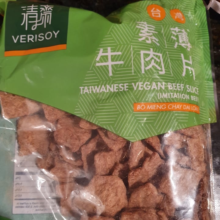 photo of Verisoy Taiwanese Vegan Beef Slice shared by @anistavrou on  19 May 2020 - review