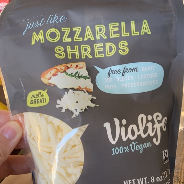 photo of Violife Mozzarella Shreds shared by @rtoms on  07 May 2020 - review