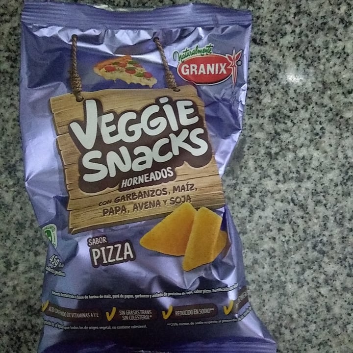 photo of Veggie snacks veggie snacks sabor pizza shared by @laumar85 on  29 Aug 2022 - review