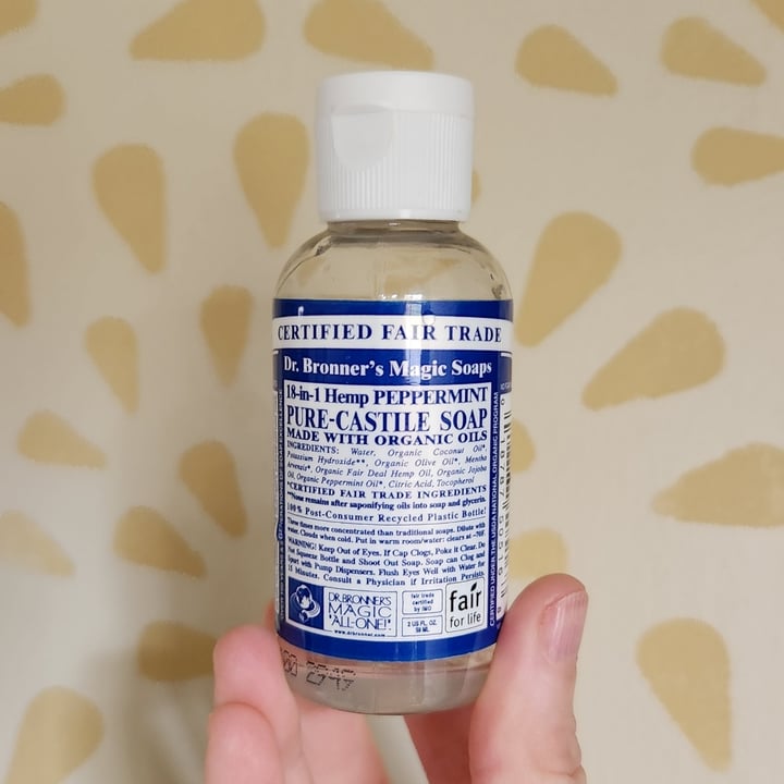 photo of Dr. Bronner's 18 In 1 Hemp Peppermint Pure-Castile Soap shared by @rosieb33 on  02 Nov 2022 - review