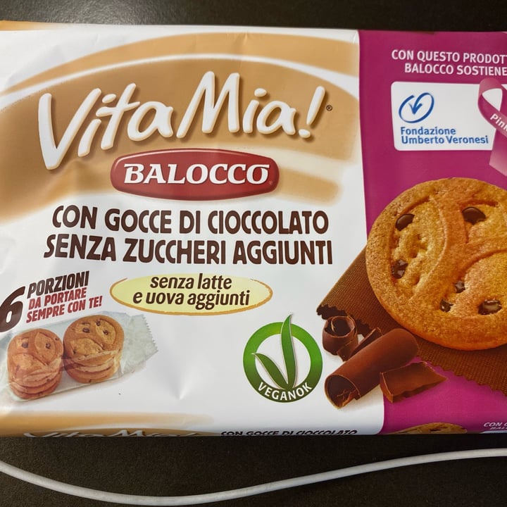 review photo of VitaMia! Balocco Con Gocce Di Cioccolato Senza Zuccheri Aggiunti shared by @katia97 on 19 Oct 2022 - review