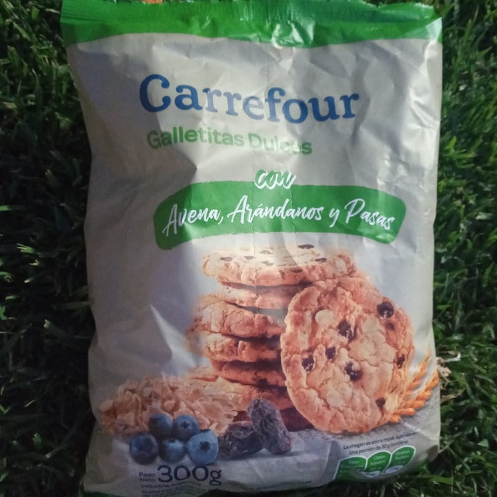 review photo of Carrefour Galletitas Dulces de Avena, Arándanos y Pasas shared by @flor-camilo on 15 Jan 2022 - review