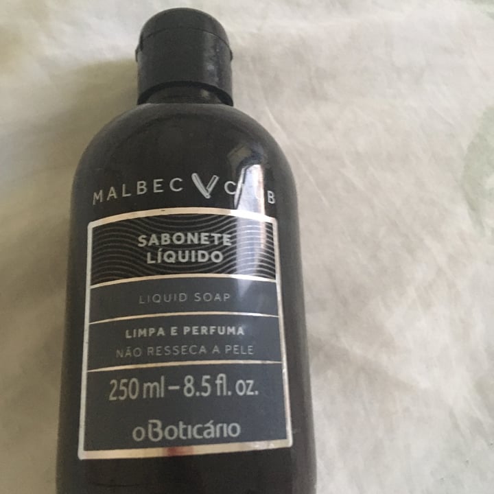 review photo of O Boticário Sabonete Líquido malbec shared by @andreareis on 11 May 2022 - review